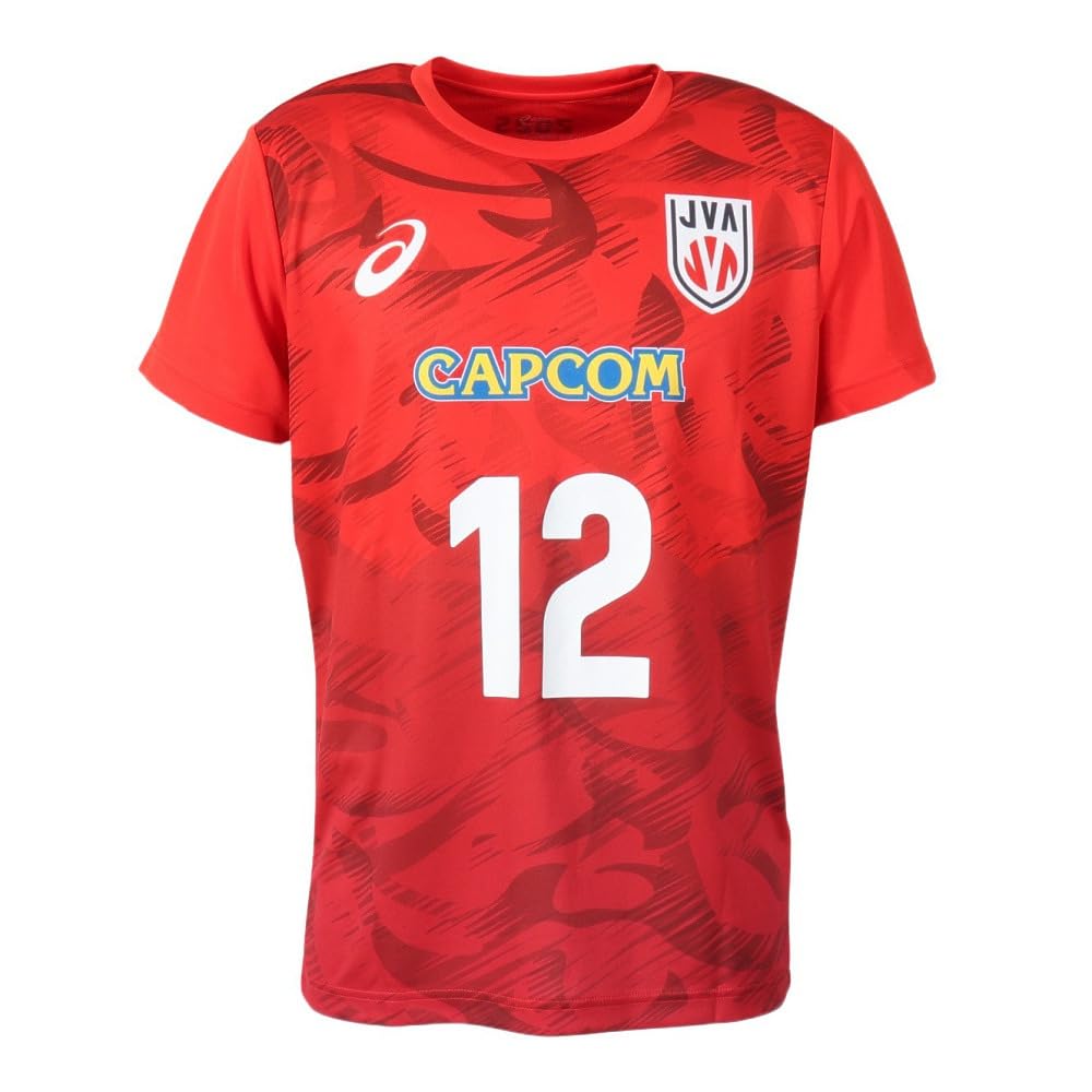 高橋藍　ASICS 25 JVA 応援Tシャツ レッド　バレーボール Amazon.co.jp: アシックス（ASICS） バレーボールウェア バレー